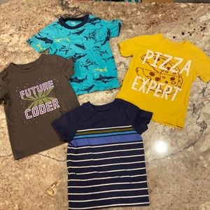 2T Lot of T-Shirts: Carter’s and Cat & Jack EUC